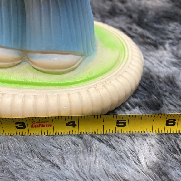 Vintage Sanitoy blow mold Boy in Blue Ovetalls - Picture 14 of 17